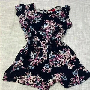 1ST KIDS FLORAL ROMPER